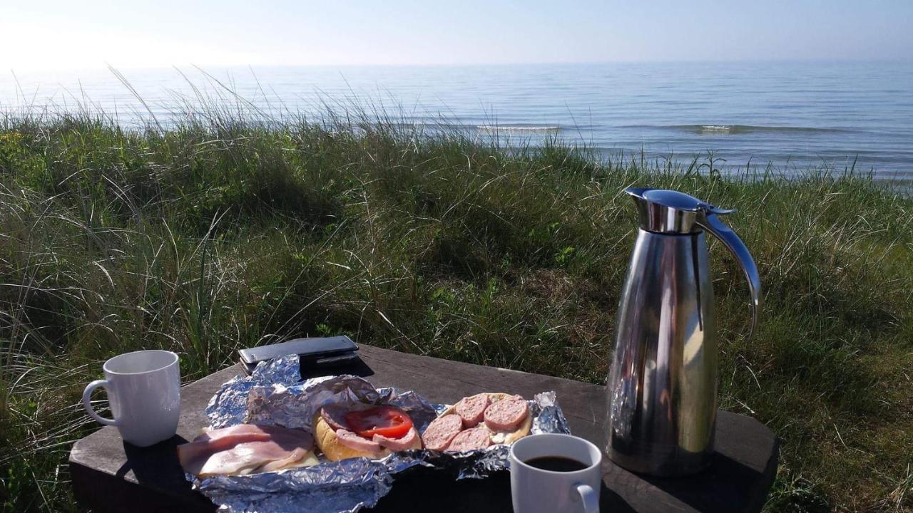 Strandboende Beddinge Strand エクステリア 写真